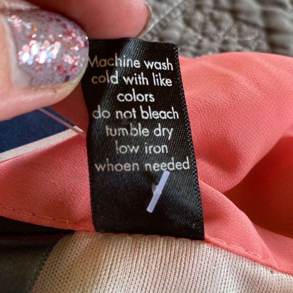 NWT sleeveless striped summer dress with buttons and pockets - Picture 7 of 10